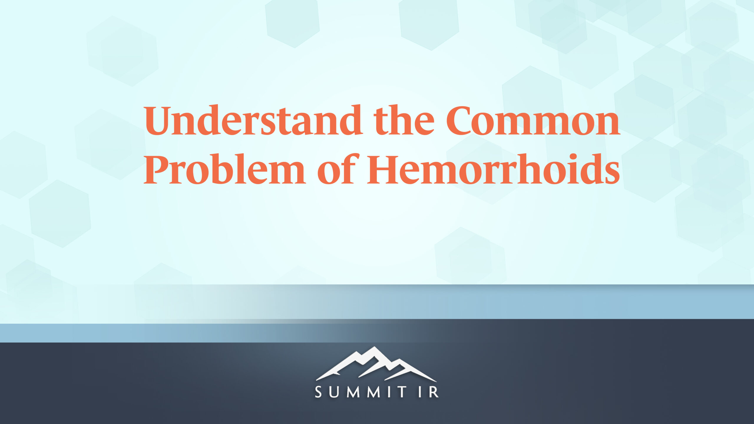 Internal Hemorrhoids Hemorrhoidal Artery Embolization Austin IR
